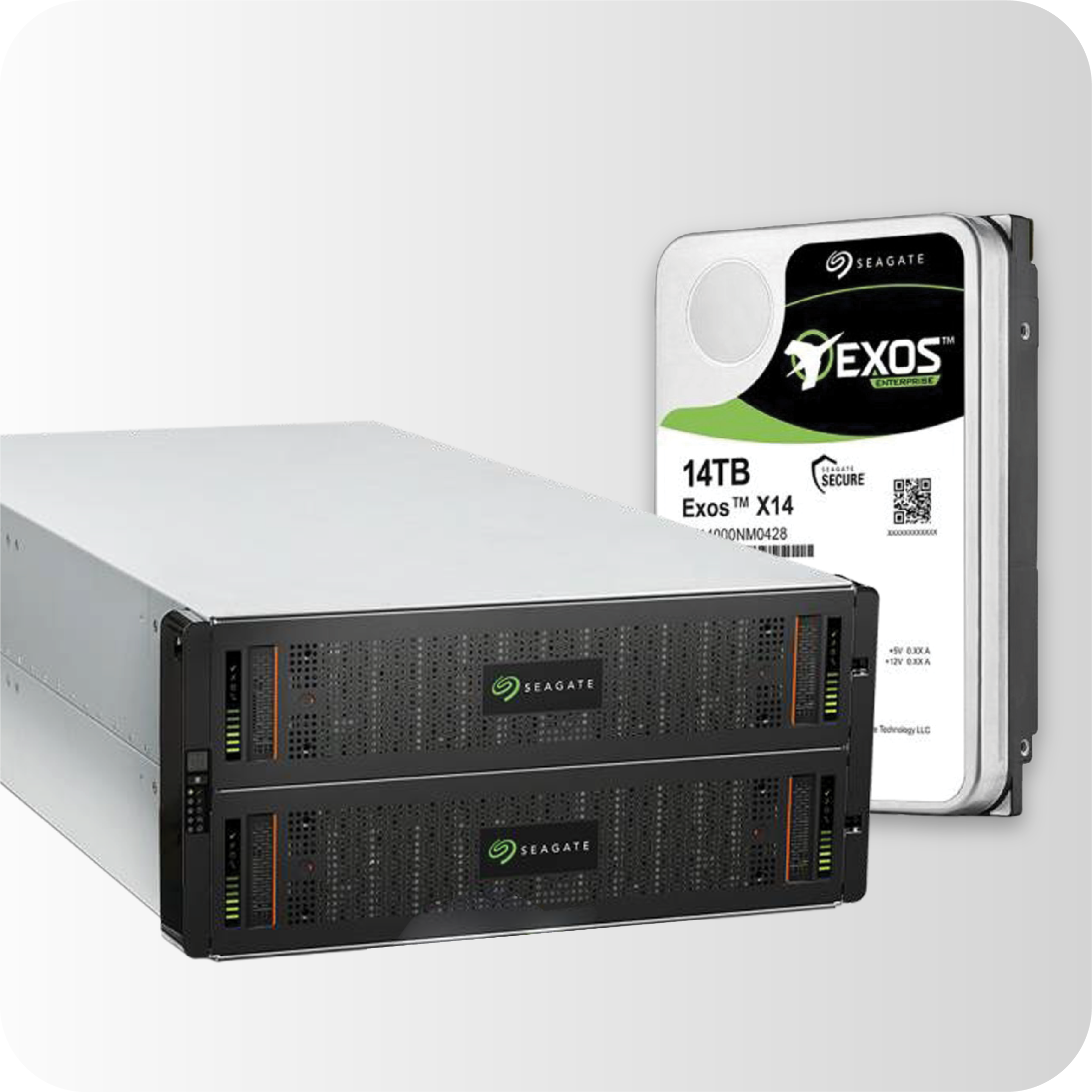Seagate Exos X 5U84 Enterprise Storage Array