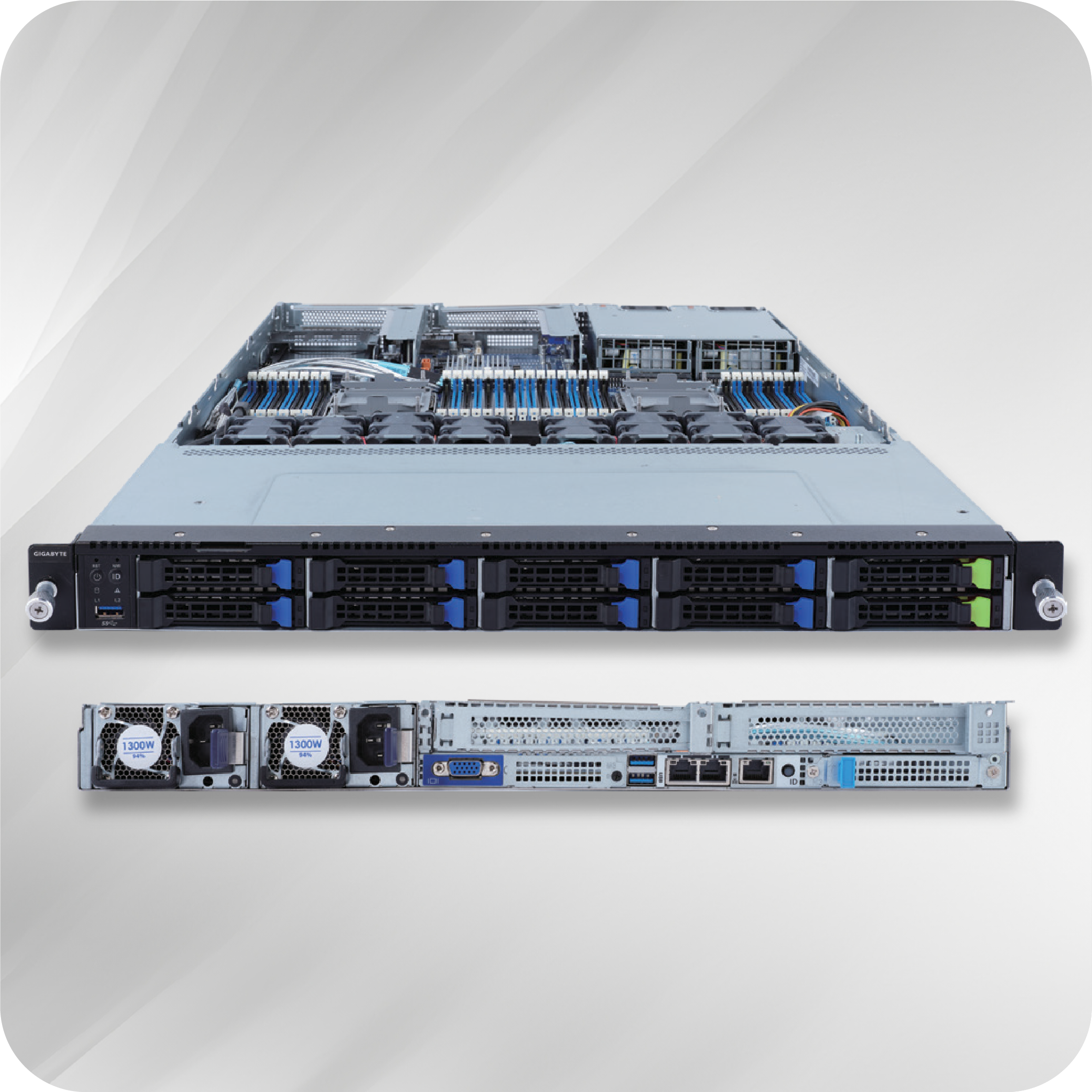 Gigabyte R182-N20 Intel Xeon Rack Server