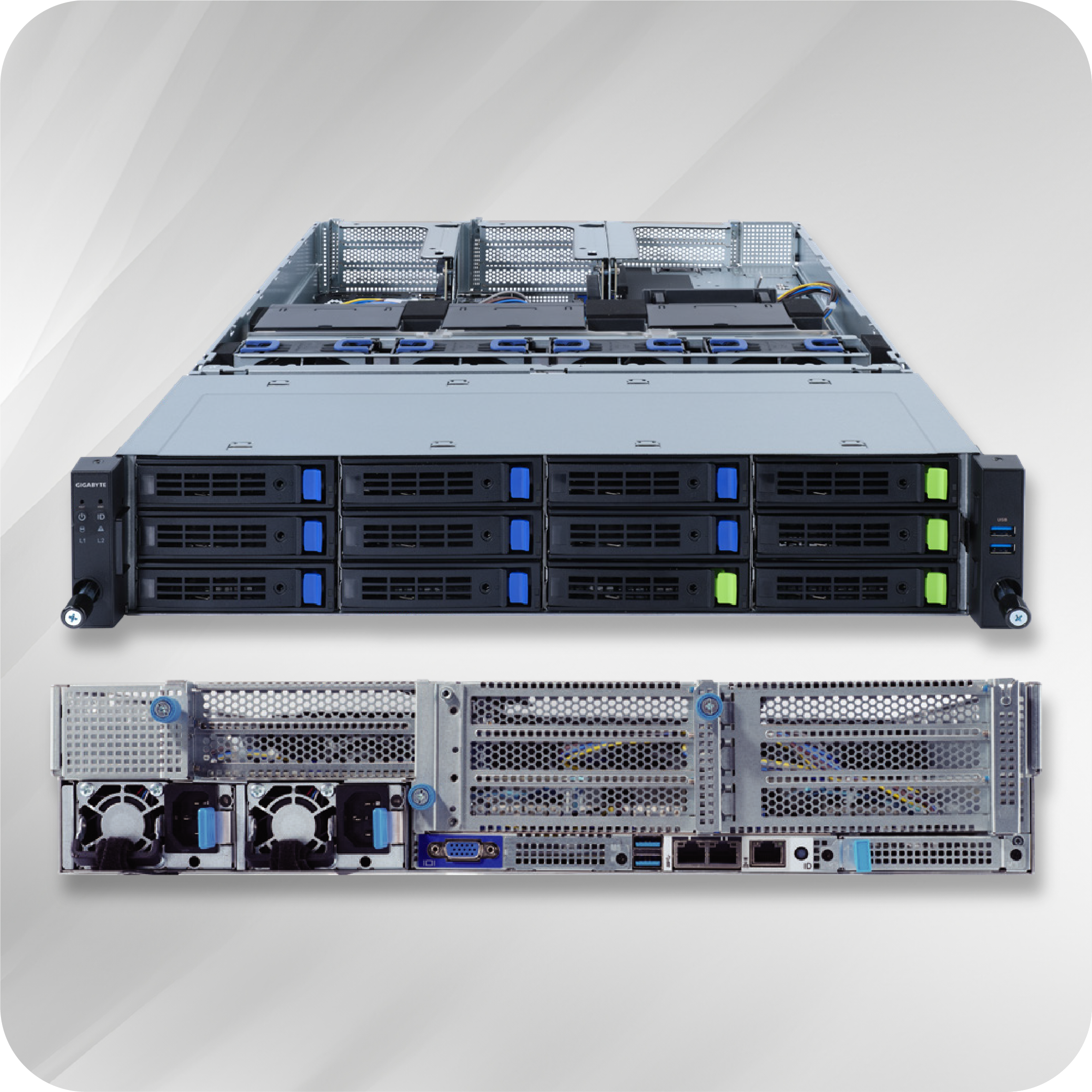 Gigabyte R282-G30 Intel Xeon Rack Server